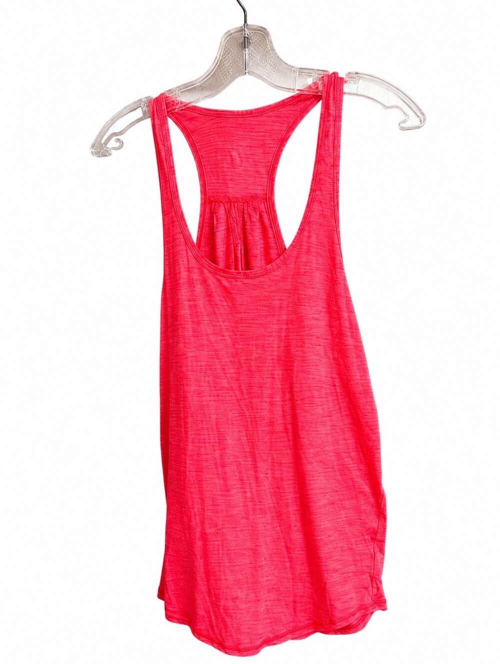 Lululemon Women's Coral Pink Racerback Athletic Tank Top Size 6 Lightweight